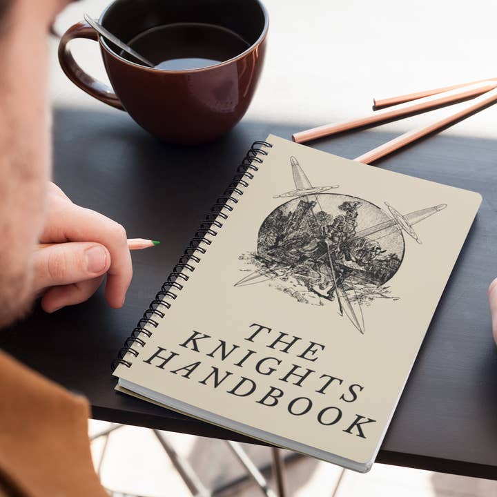 Laney's Castle - Wholesale Notebook - The Knights Handbook Notebook | 6×8 Spiral Adventure Journal7