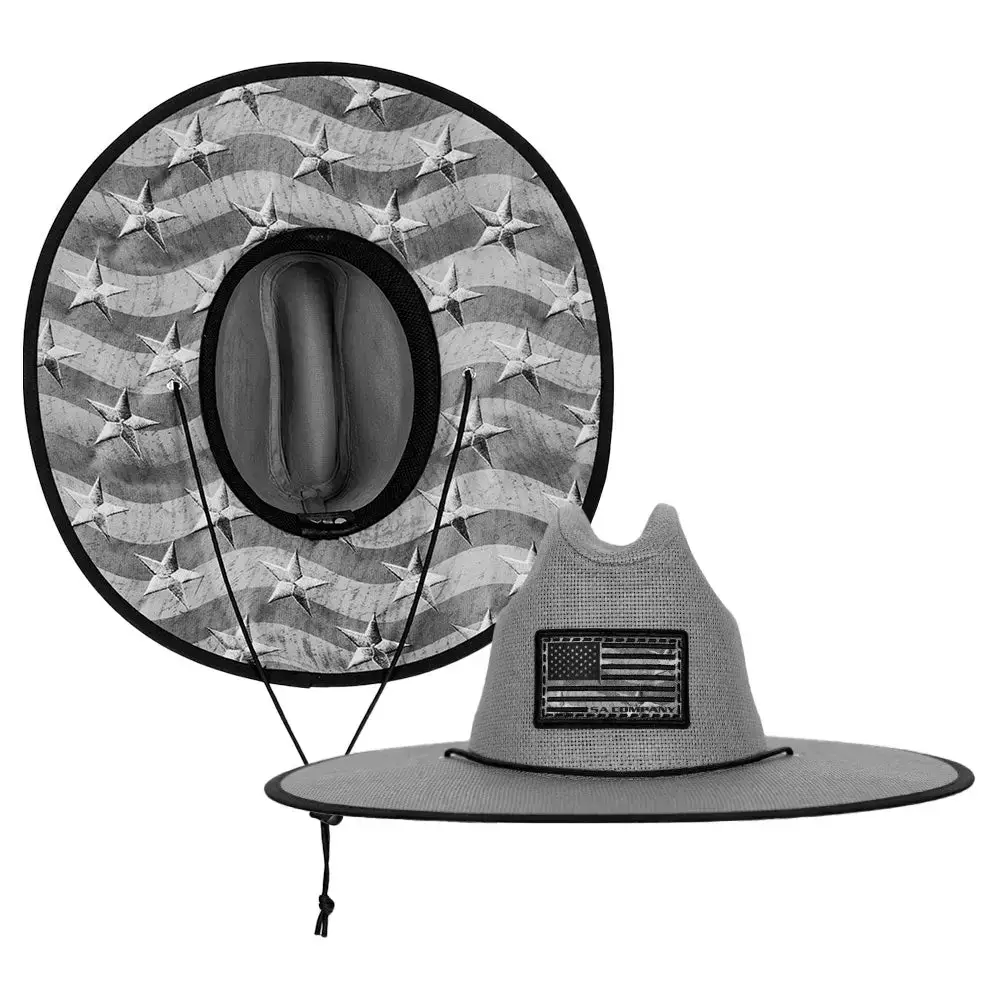 Soul of Adventure - Wholesale Straw Hat - Unisex - Keys Straw Hat / Lifeguard Hat – Wide Brim, UPF 50+6