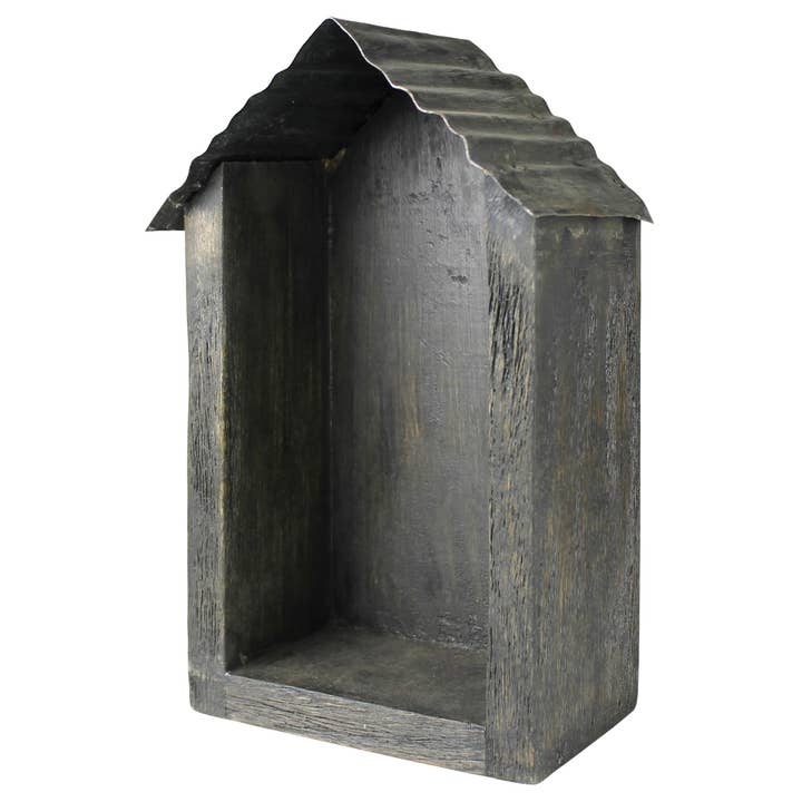 HomArt - Wholesale Decorative Tabletop Object - Wood Hut1