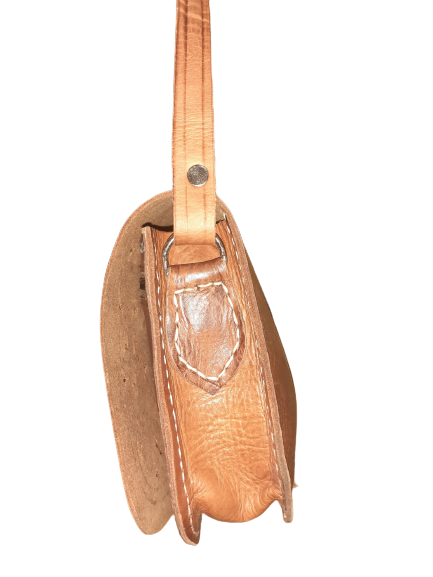 Hecho a mano - Wholesale Shoulder Bag - Women's - Round openwork bag with medium buckle4