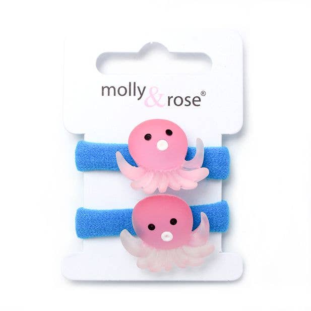 Inca UK - Wholesale Hair Tie - Card of 2 Sea Themed Motif Ponios4