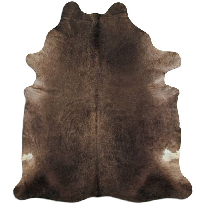 Koeienhuid tapijt - L240 x B200 cm - donkerbruin voor wholesale door Livarto UG (haftungsbeschränkt)