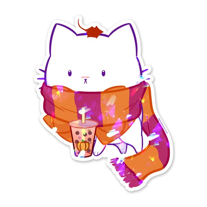 Sparkly Klistermärken Bubble Kittea Fall för wholesale av SHOURIMAJO