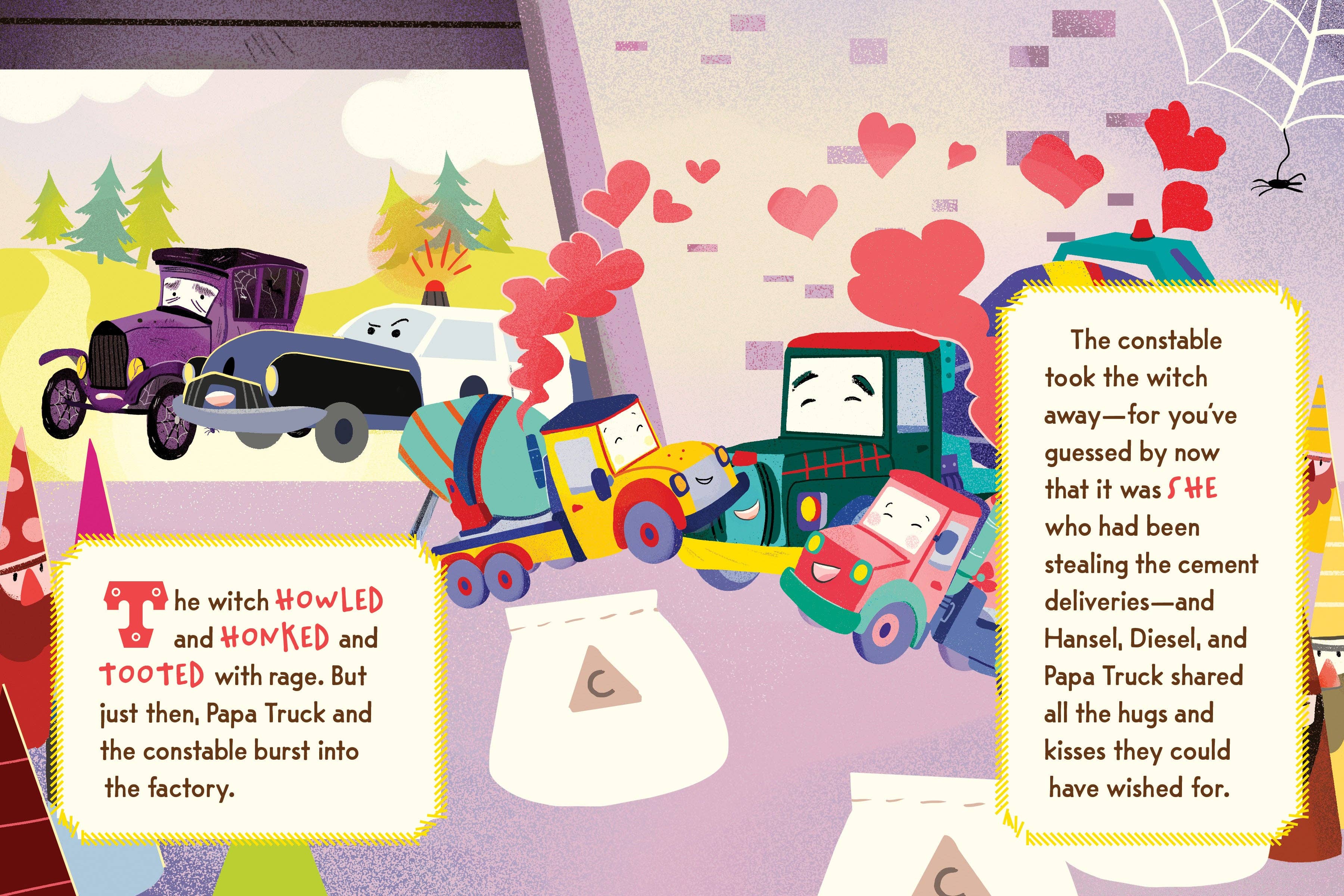 Bushel & Peck Books - Wholesale Preschool Book (3-5) - Truck Tales: Hansel and Diesel and the Witch's Factory12