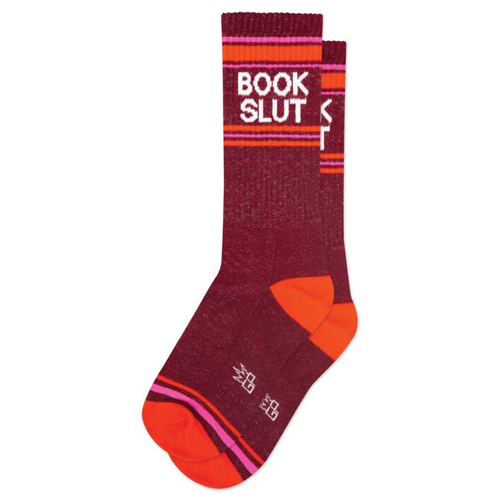 Book Slut Gym Crew Socks - Funny Gift for Book Lovers and other Purchase Wholesale lampes lecture. Free Returns & Net 60 Terms on Faire trending on Faire.