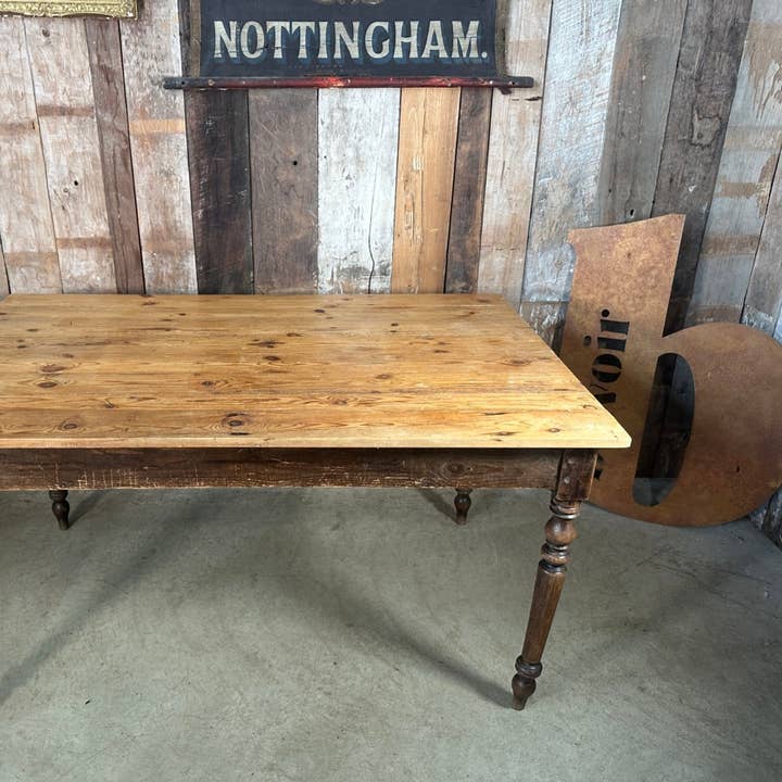 Antique French Rectangular Farmhouse Table, C 1830 for wholesale by belvoir