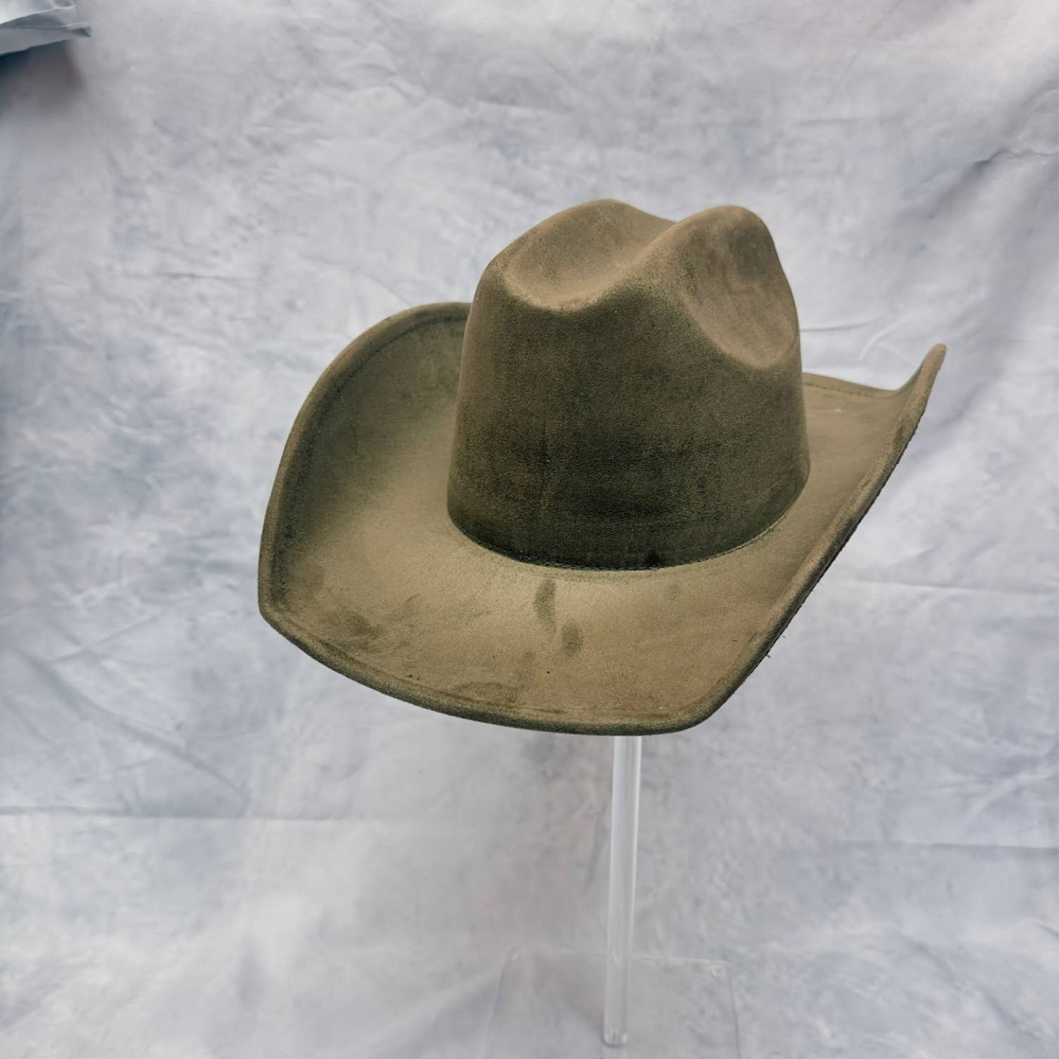 Bella Betty - Wholesale Cowboy Hat - Women's - VEGAN SUEDE CATTLEMAN COWBOY HAT19