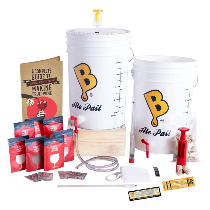 5 gallon frugtvinssæt for engroshandel hos Craft a Brew