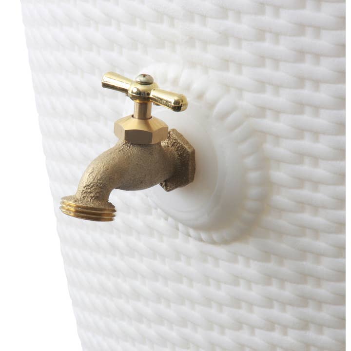 Algreen - Vente Outil de jardinage - Tonneau de pluie en osier 50G18