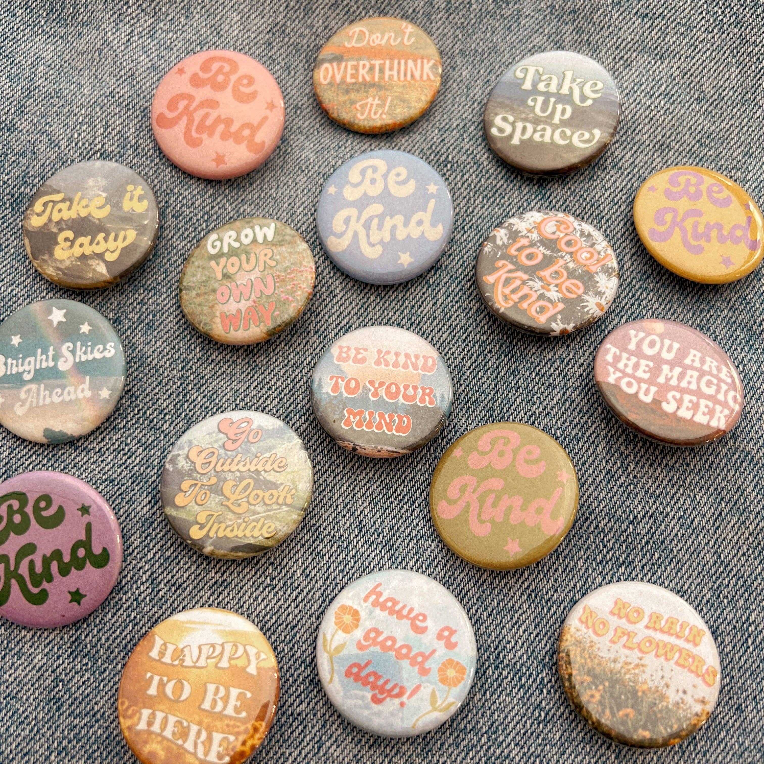 Kindness is Magic - Wholesale Lapel Pin/Button - Positivity Button Pins17