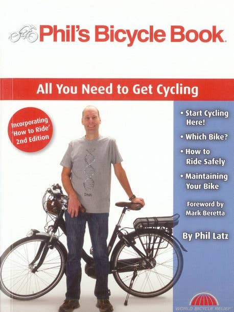 Phil's Bicycle Book 2/e for wholesale by Woodslane Press