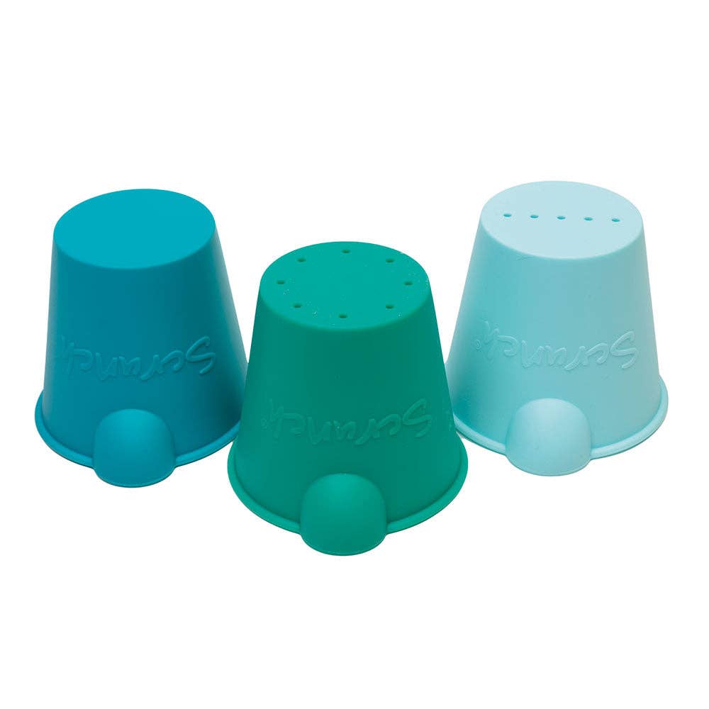 Inside Out Toys - Wholesale Beach/Pool Toy - Kids & Baby - Scrunch Mini Bath Buckets1