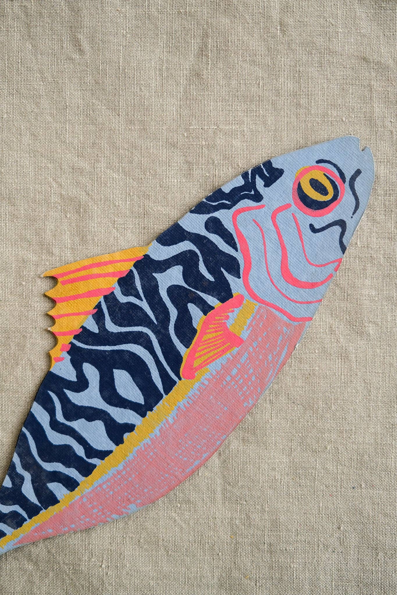 East End Press - Wholesale Everyday Greeting Card - Mackerel Greeting Card0