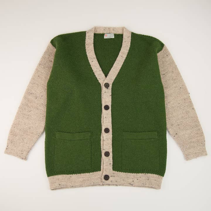 Merino & British Wool - Regent - Green for wholesale by Mars Knitwear