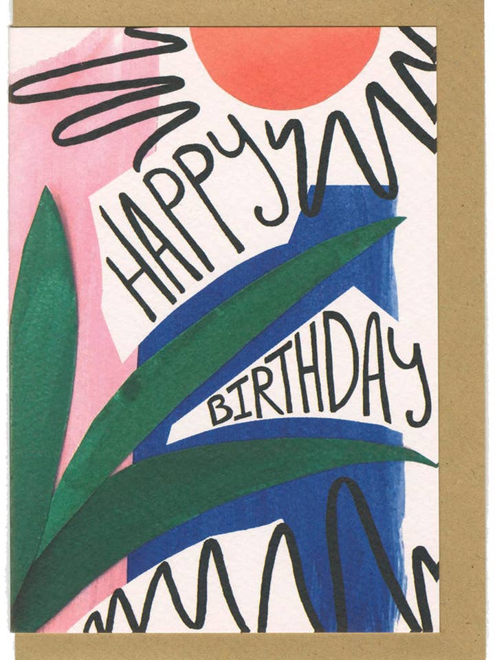 Happy Birthday Sunshine Card for wholesale by Hot House Collection