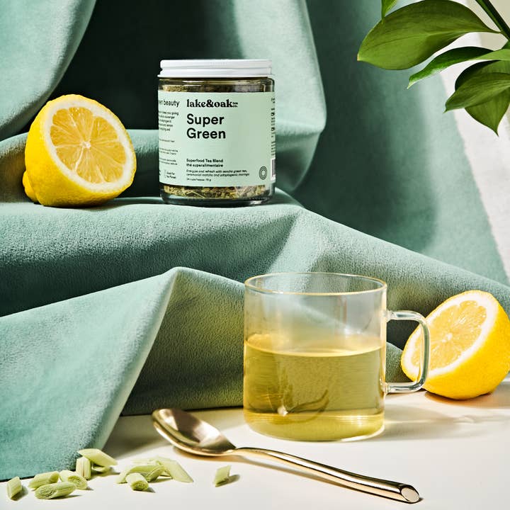 Super Green - Superfood-Tee für den Großhandel von Lake & Oak Tea Co.