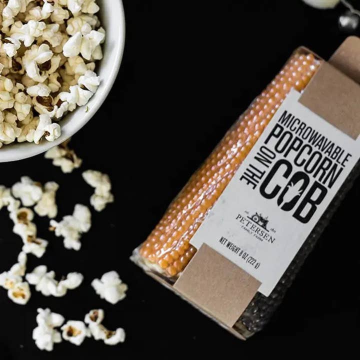 Petersen Family Farm - Wholesale Popcorn - Microwave Popcorn on the Cob - Hand-Harvested & Cardboard