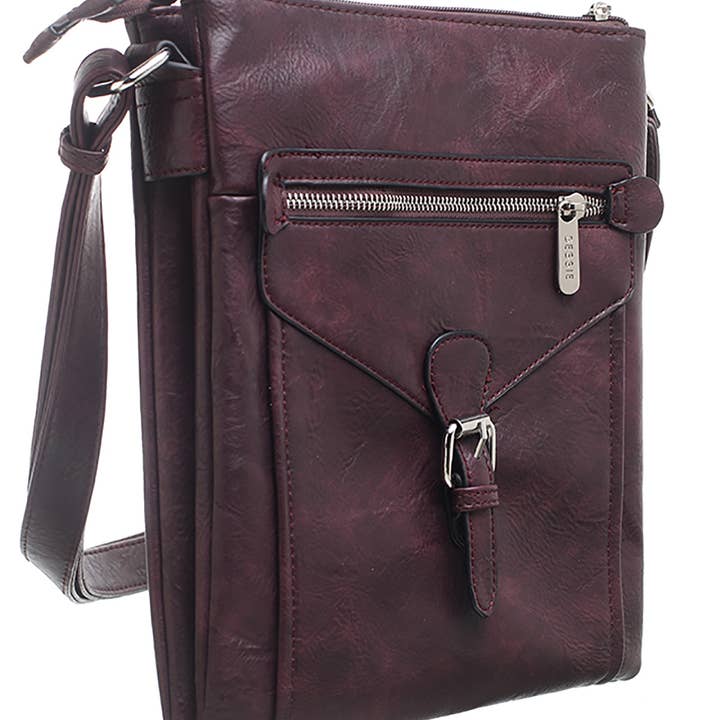 Bessie London – wholesale Messenger Bag – Women’s – 3 Pocket Messenger Bag22