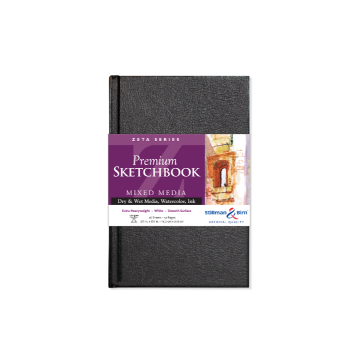 Exaclair - Vente Carnets de croquis - Stillman & Birn Carnet de croquis pour médias mixtes - Série Zeta7