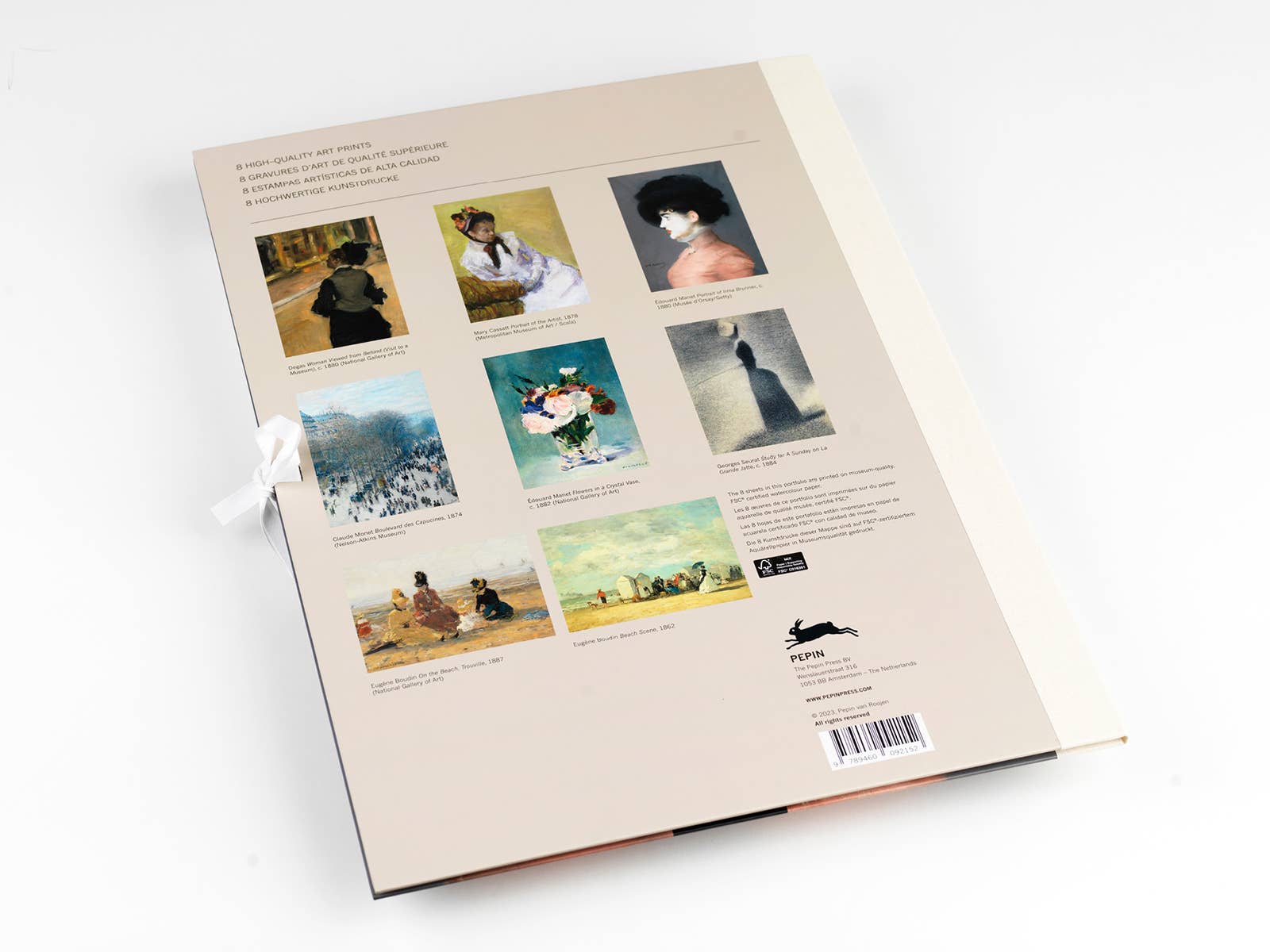 Pepin Press – wholesale Art print – Impressionism Art Portfolio - 8 museum-quality art prints5