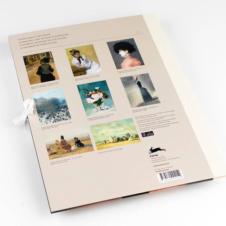 Pepin Press – wholesale Art print – Impressionism Art Portfolio - 8 museum-quality art prints5