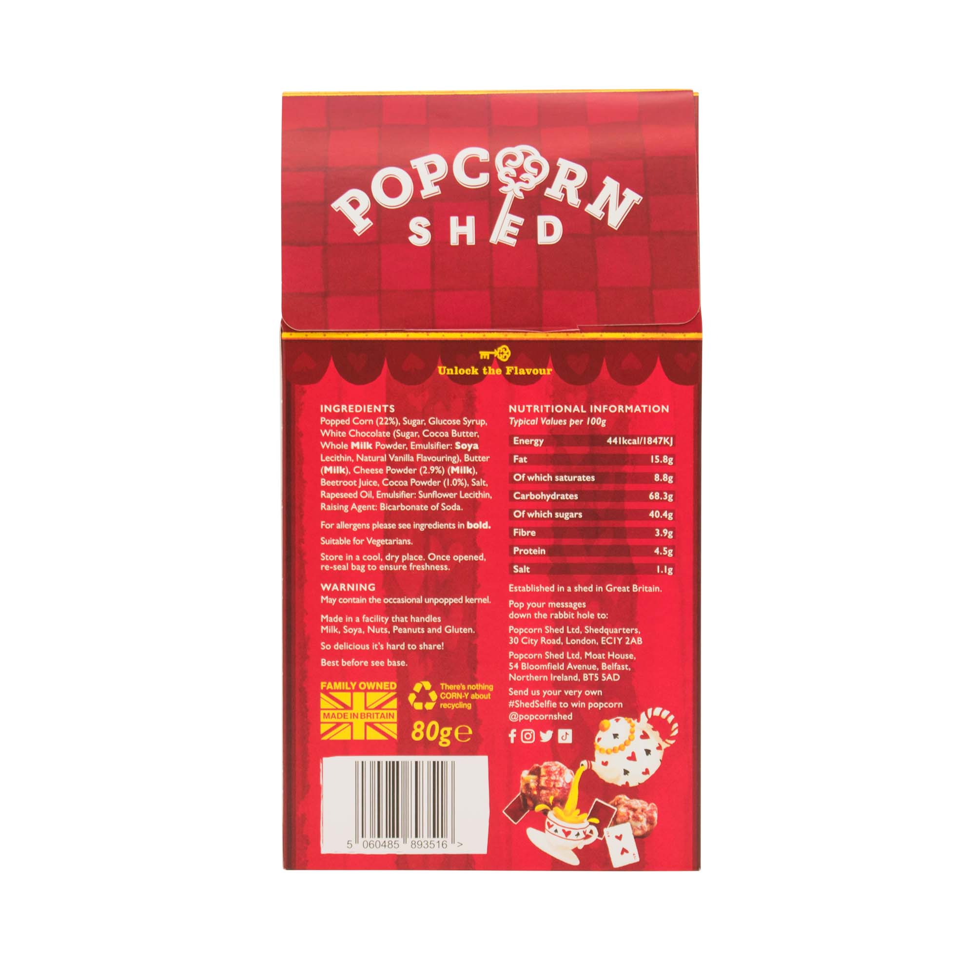 Popcorn Shed – wholesale Popcorn – Red Velvet Gourmet Popcorn Snack Box4