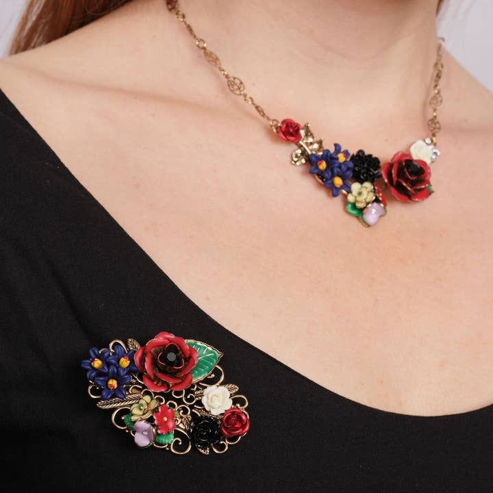 Multi Frida Hair Clip / Brooch for wholesale on Faire1