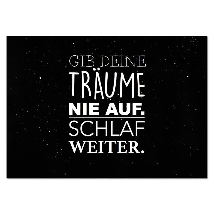 Vykort ”drömmar” för wholesale av Rabenmütter Verlag UG