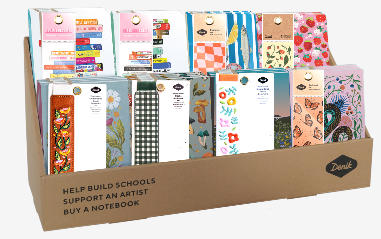 Denik - Wholesale Retailer Display - Paper & Novelty - Retail Display- 1 Free with Purchase $300. Must add to cart3