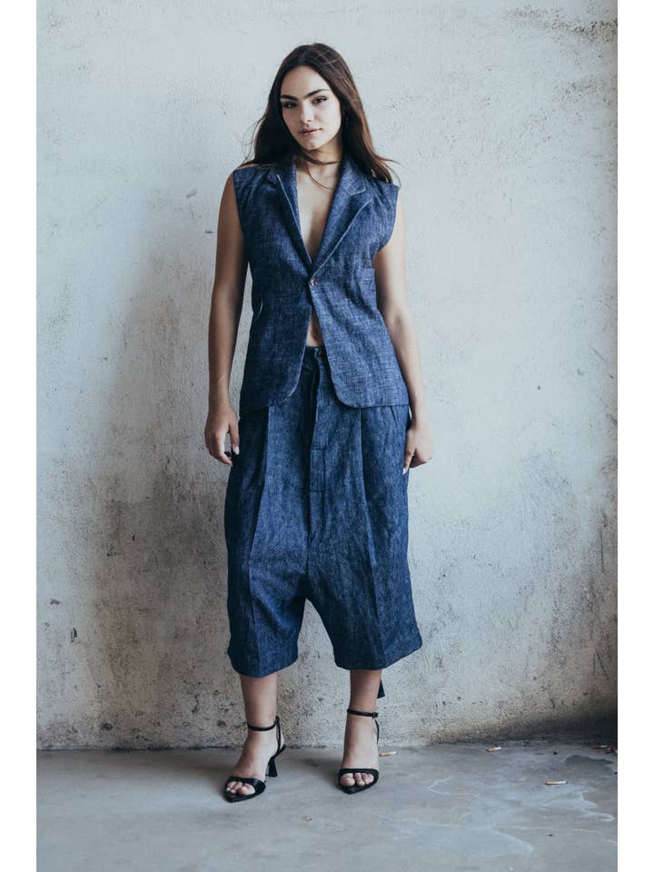 BIAAF - Wholesale Pants - Men's - IZEKO NAVY BLUE TROUSERS3