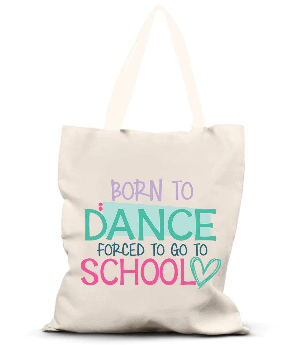 Print Me Pretty - Wholesale Tote Bag - Women's - Library/Shoe Bag - Born To Dance2