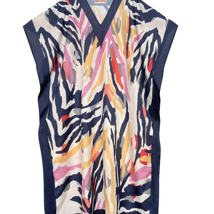 Caftano Astratto Bengalese Copricostume da Spiaggia e Piscina per la vendita all'ingrosso da parte di WerkShoppe