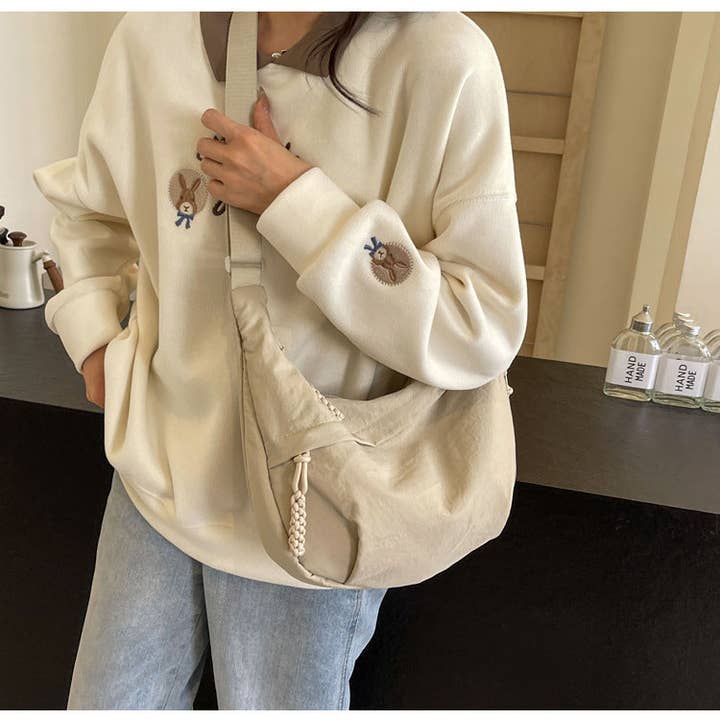 Suhkasana - Wholesale Crossbody Bag - Women's - Crossbody Dumpling Bag Moon Shoulder Sling Casual10