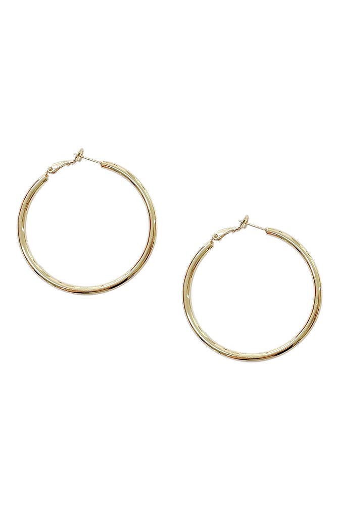Hana – Engroshandel Hoops – 14K guld dyppet Omega lukning Hoop6