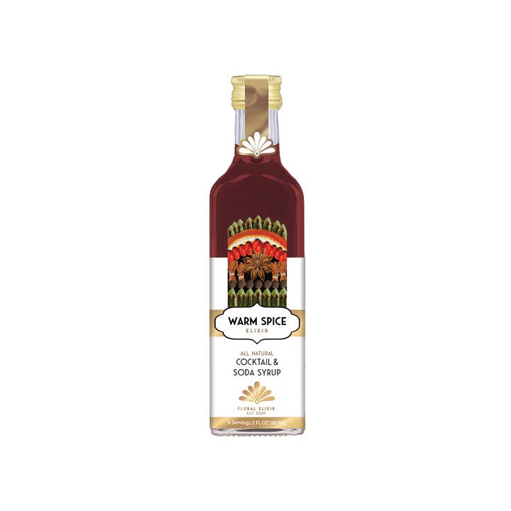 Floral Elixir Co. - Wholesale Cocktail Mix/Syrup - NEW! Warm Spice Elixir All Natural Cocktail & Soda Syrup.1