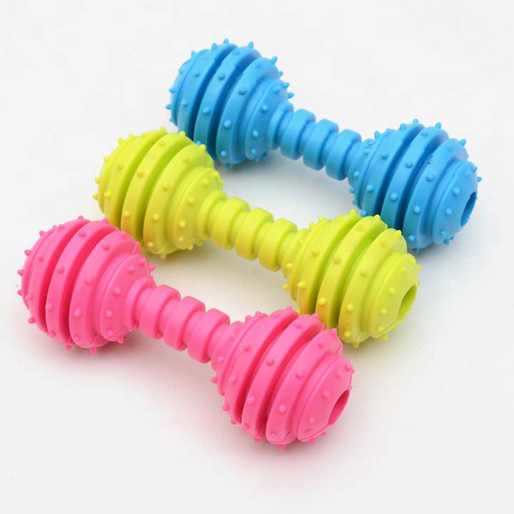 TYPE Dog Molar Toy Set – TPR Rubber Bone & Ring_CWMM7173 for wholesale on Faire3