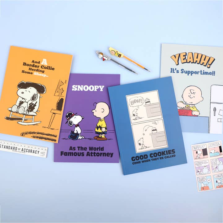 Peanuts Snoopy & Friends Line Note Book for wholesale by K-Wonderland