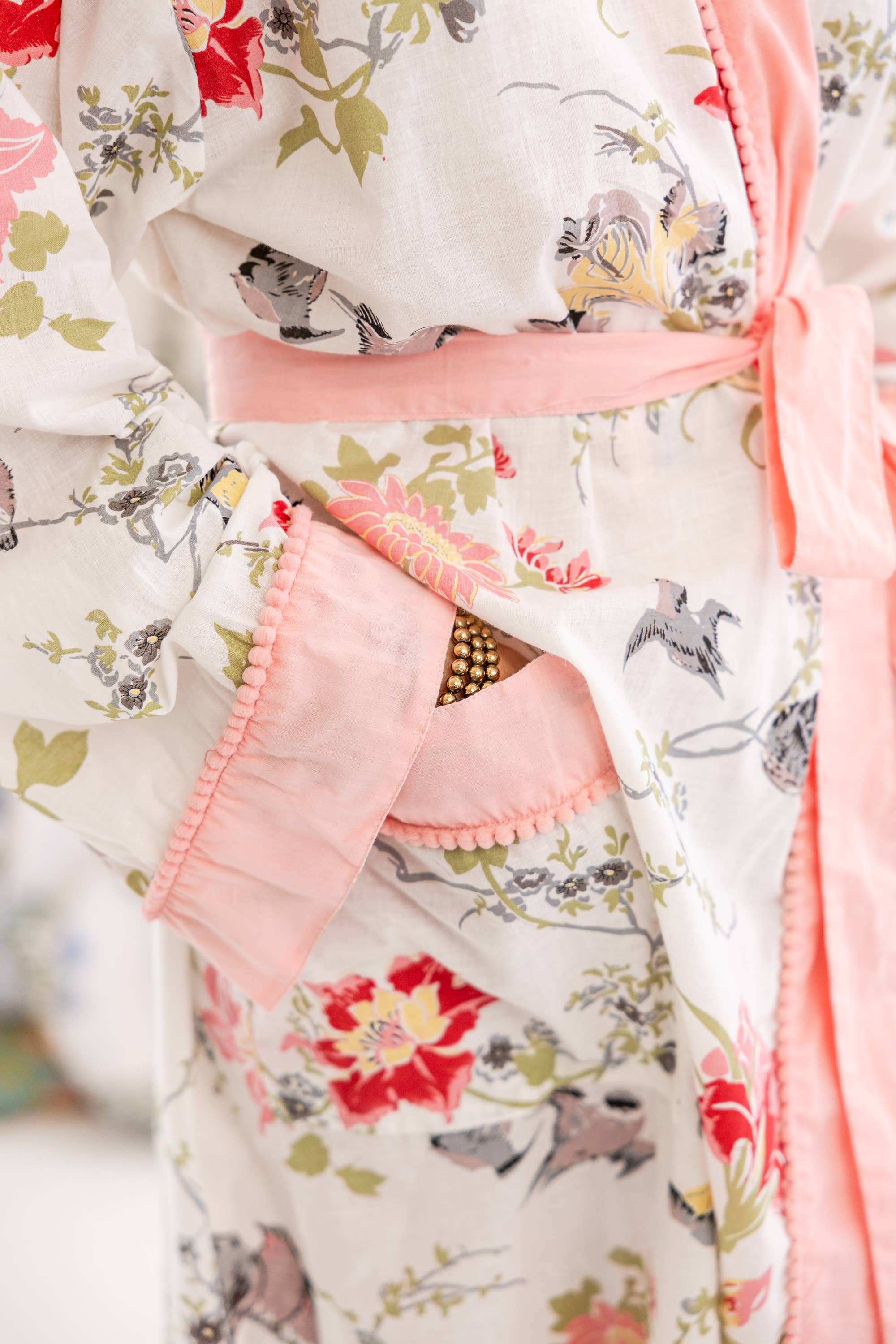 Rahab's Rope - Wholesale Robe - Women's - Floral Paradise Cotton Robe1