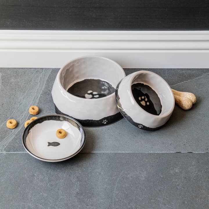 Bamboo Brown Glaze Pet Bowl,100% Melamine, Dishwasher safe for wholesale by TarHong