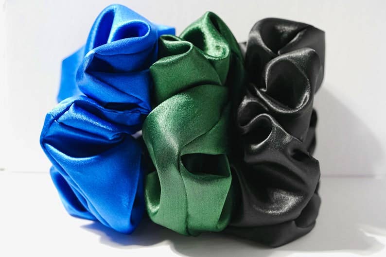 Blush Pop Creations - Vente Chouchou – femme - Chouchous en satin doux en gros - choisissez vos couleurs préférées10