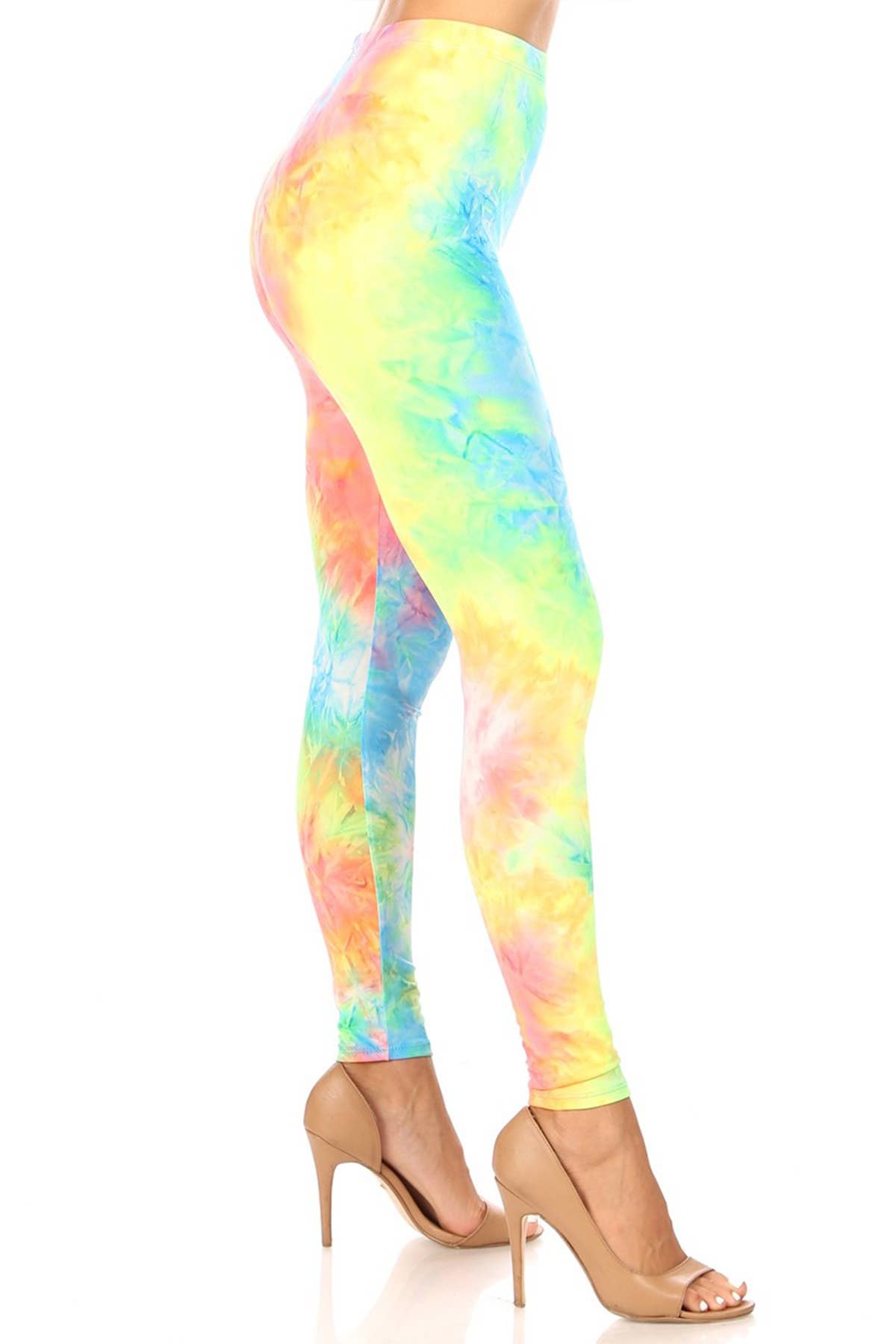 MOA COLLECTION - Wholesale Fashion Leggings - Women's - Solid and Tie Dye Casual Legging Pants19
