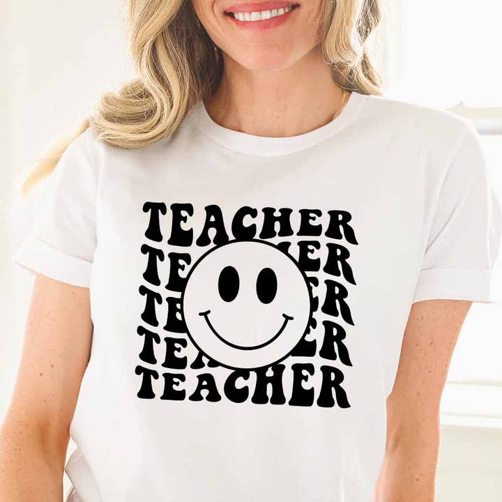 Teacher Graphic Tee for wholesale by Jaylanie