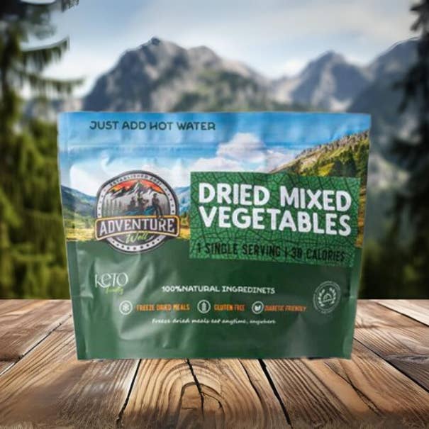 Dried Mixed Vegetables for wholesale by Adventure Well Outdoors