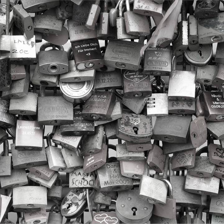 Love Locks, Paris pour la vente par The Retrospect Group Collection