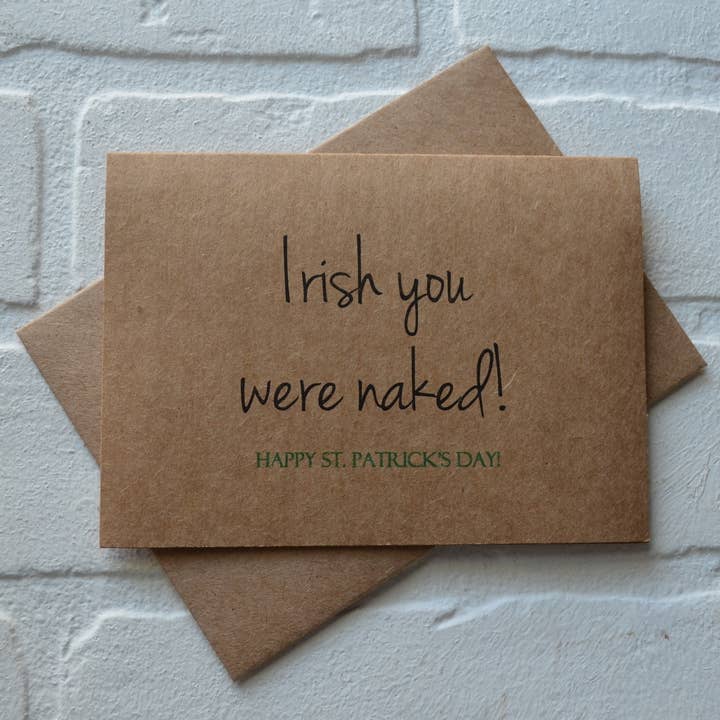 Irlandais, tu étais nue. pour la vente par This & That Creations, INC.