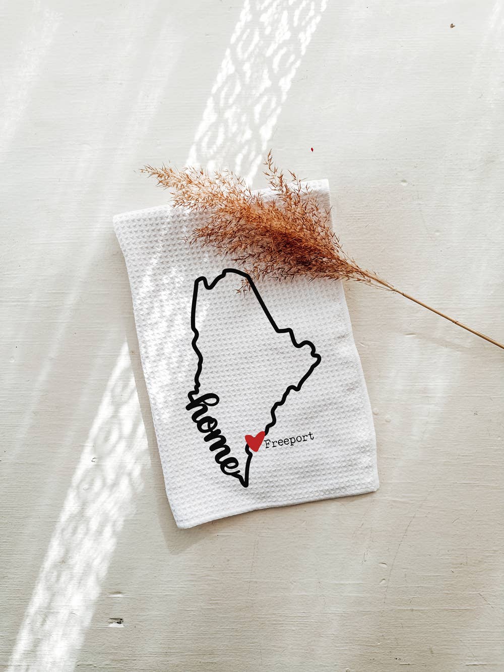 521handmade - Wholesale Tea Towel - Maine State Kitchen Towel - Custom City & State Tea Towel 1