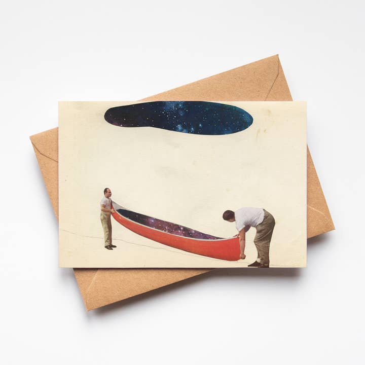 Star Collectors Greeting Card for wholesale by Cassia Beck