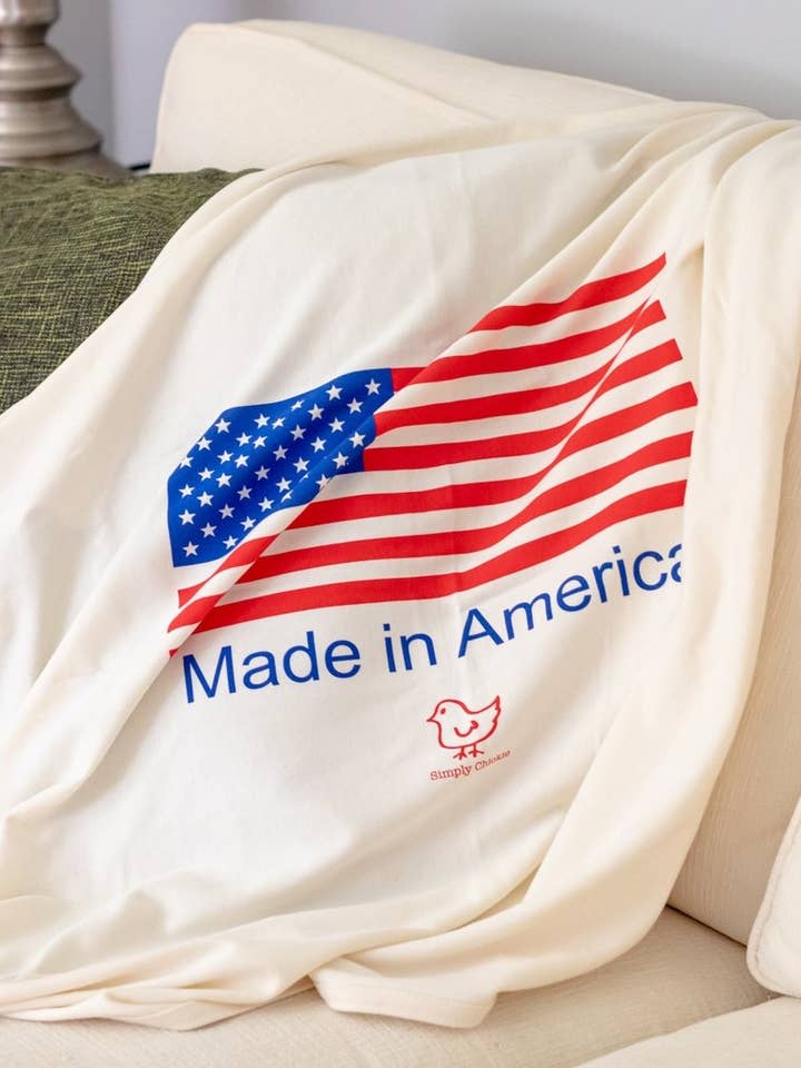 Simply Chickie® Organic Baby & Kids | USA Made • Ships USA - Wholesale Swaddle - Baby - Made in America Organic Cotton Baby Blanket – Made in USA2
