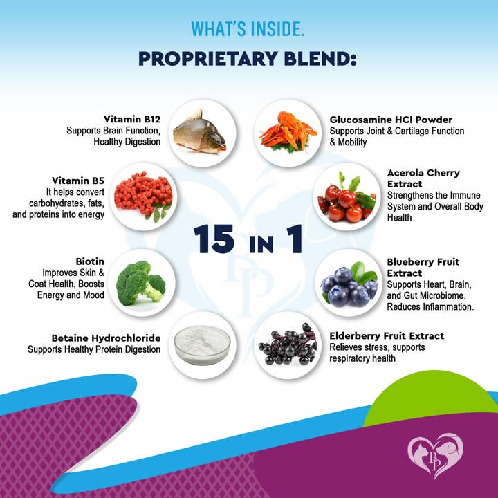 Beloved Pets - Wholesale Pet Supplement - Cat/Dog - Cat & Dog Multivitamin Liquid with Glucosamine & Cranberry