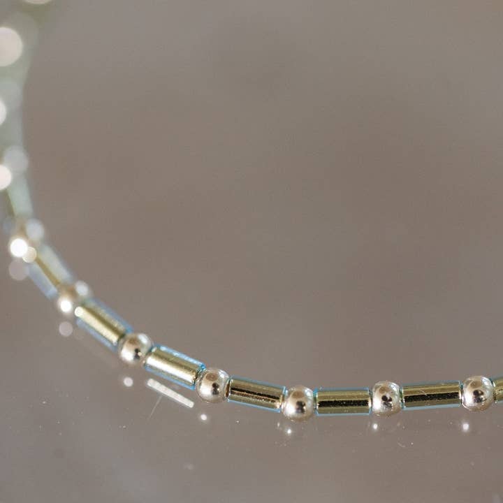 Coast and Cove - Wholesale Beaded Bracelet - Green Cosmic Satellite Bracelet1